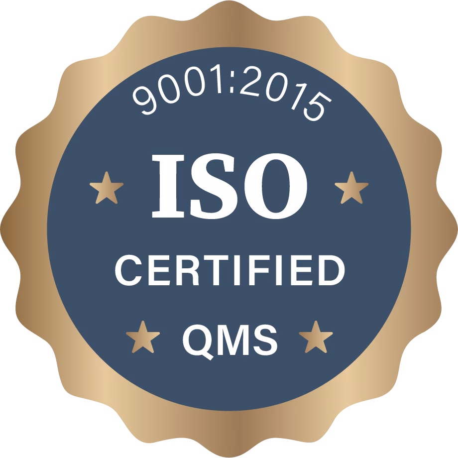 ISO 9001:2015 Certified