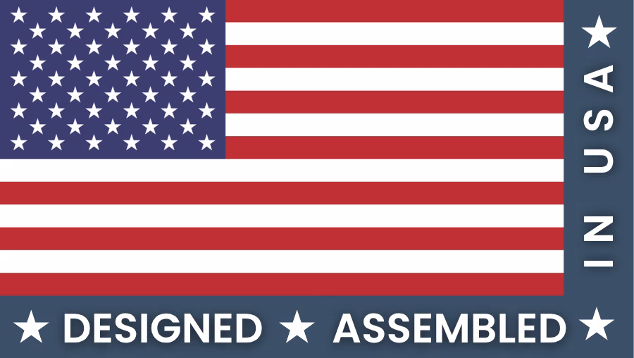 Designed & Assembled in USA