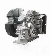 Part of the rotary scroll air compressor