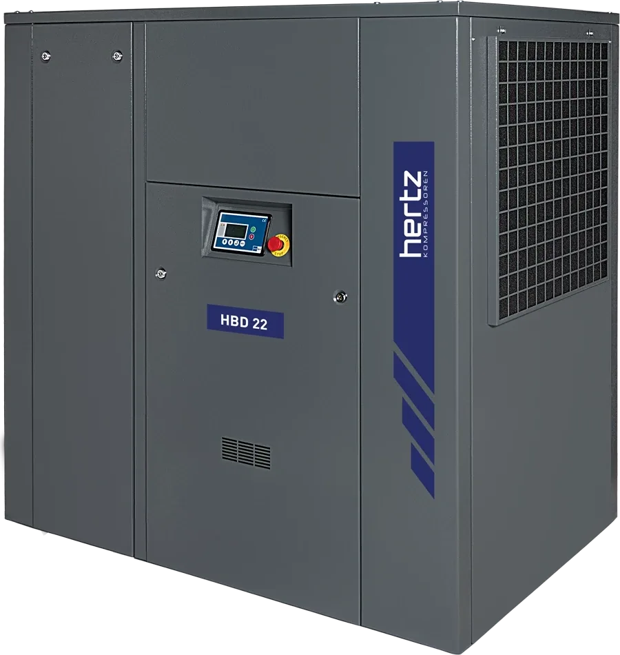 Hertz HBD 22 rotary screw air compressor