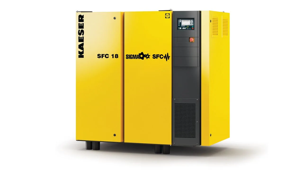 Kaeser SFC 18 rotary screw air compressor