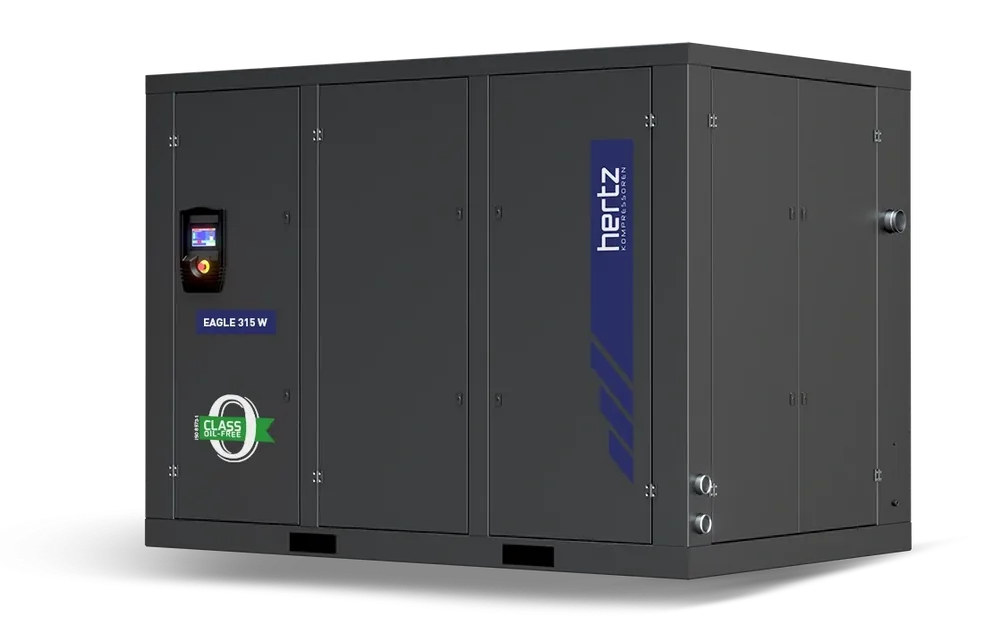 Hertz Eagle 315 W rotary screw air compressor